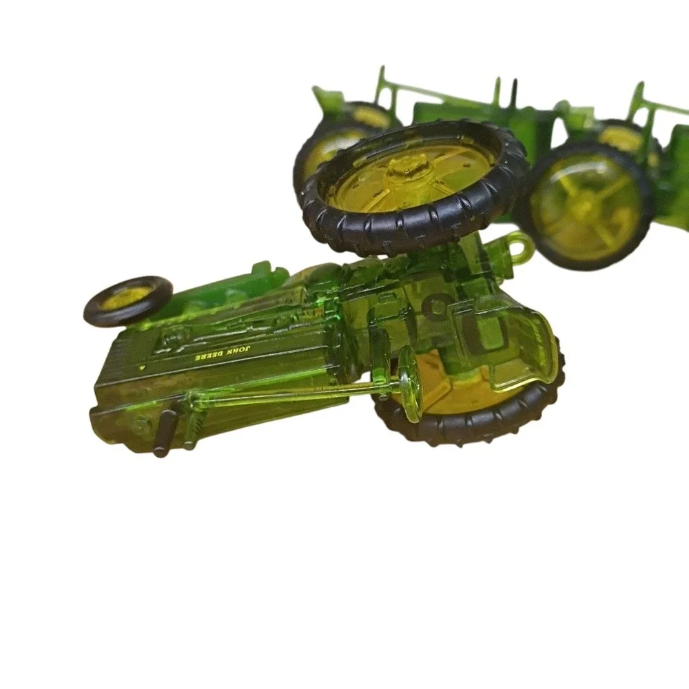 Set Of 5 John‎ Deere Model A Tractor Decorative Christmas Light Ornaments 5010